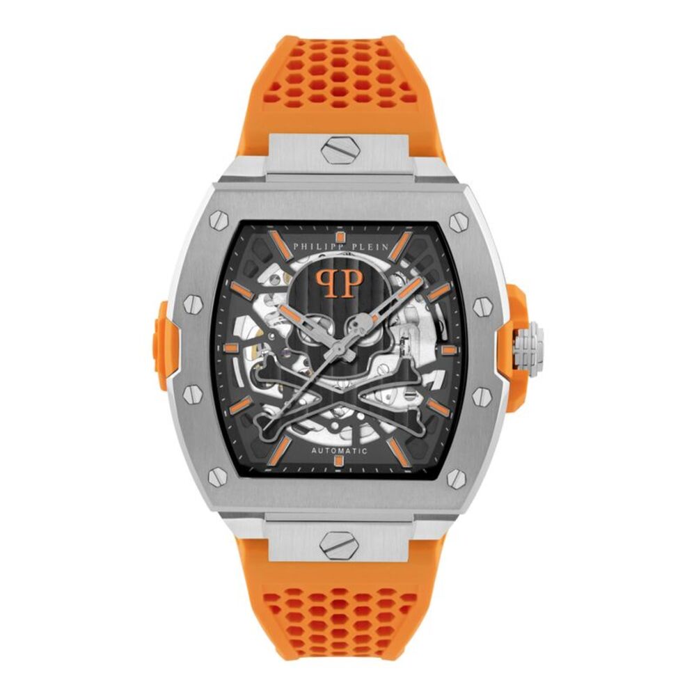 Philipp Plein The $keleton Limited Edition Automatic Watch Silver Mens